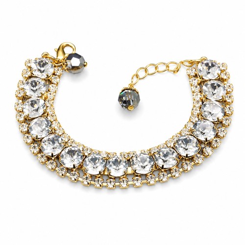 Apyrankė moterims DiamondSky „Crystal Shackle“