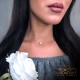 Nematomas sidabrinis pakabukas „Invisible“ su Swarovski® kristalu