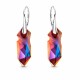 925 Sterling Silver Earrings “Kaputt (Volcano)” dazzling with Crystals by Swarovski®