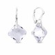 925 Sterling Silver Earrings “Shimmer” created with Crystals by Swarovski®