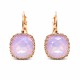 Earrings “Vintage V” (Rose Water Opal) dazzling with Crystals by Swarovski®