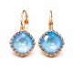 Earrings “Vintage IV (Ocean DeLite)” created with Crystals by Swarovski®