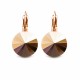 Auskarai moterims DiamondSky „Clarice II (Rose Gold)“ su Swarovski kristalais