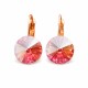 Earrings “Clarice II” (Light Rose Moonlight) adorned with Crystals by Swarovski®