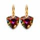 Auskarai moterims DiamondSky „Bermuda Triangle (Volcano)“ su Swarovski kristalais