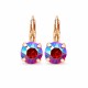 Серьги «Великолепие II (Light Siam Shimmer)» с кристаллами Swarovski®