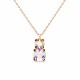 Кулон «Юнона IV (Aurora Borealis)» с кристаллами Swarovski®