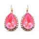 Earrings “Celestial Drop III (Lotus Pink DeLite)” created with Crystals by Swarovski®