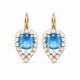 Auskarai moterims Diamond Sky „Diva (Ocean DeLite)“ su Swarovski kristalais