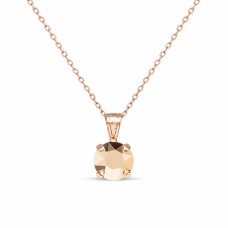 Pakabukas „Juno (Rose Gold)“ su Swarovski® kristalais