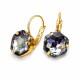Earrings “Fantasy” (Silver Night) embellished with Crystals by Swarovski®