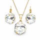 Papuošalų rinkinys moterims DiamondSky „Fantasy“ su Swarovski kristalais