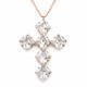 Pakabukas „Uni“ su Swarovski® kristalais