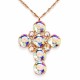 Pendant “Glamour (Aurora Borealis)” created with Crystals by Swarovski®