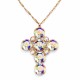 Pendant “Glamour (Aurora Borealis)” created with Crystals by Swarovski®
