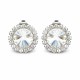 Earrings “Clarice X” created with Preciosa® crystals