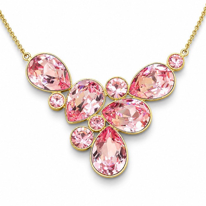Pakabukas „Fillory Magic (Light Rose)“ su Preciosa® kristalais