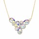 Pendant “Fillory Magic (Aurora Borealis)” created with Preciosa® crystals