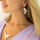 Papuošalų rinkinys moterims DiamondSky „Fillory Magic (Aurora Borealis)“ su Preciosa® kristalais