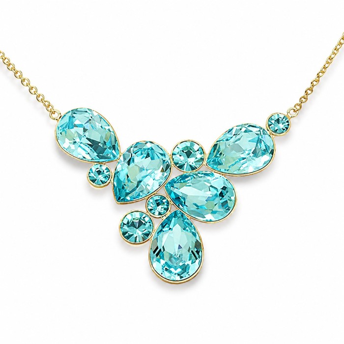 Pakabukas „Fillory Magic (Aqua Bohemica)“ su Preciosa® kristalais