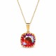 Jewelry Set “Vintage V (Light Siam Shimmer)” created with Crystals by Swarovski®
