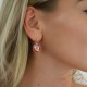 Jewelry Set “Vintage V (Light Siam Shimmer)” created with Crystals by Swarovski®