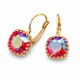 Jewelry Set “Vintage V (Light Siam Shimmer)” created with Crystals by Swarovski®