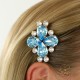 Plaukų segtukas Crystal Flower II su Swarovski kristalais