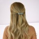 Segė moterims DiamondSky „Glare (Aquamarine)“ su Swarovski kristalais