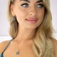 Jewelry Set “Vintage IV (Bermuda Blue)” created with Crystals by Swarovski®