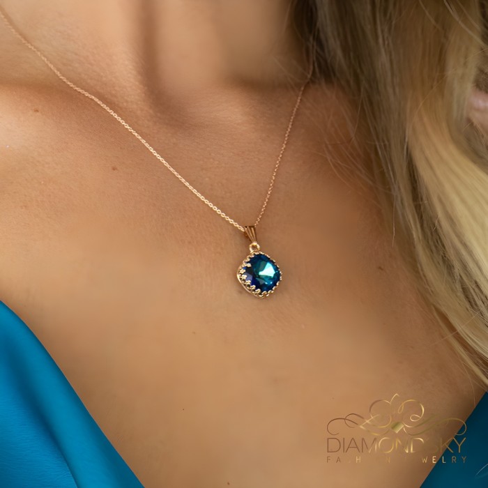 Jewelry Set “Vintage IV (Bermuda Blue)” created with Crystals by Swarovski®