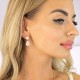 Earrings “Venus IV” with Preciosa® crystals