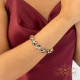 Bracelet “Vortex” (Nightfall) with Preciosa® crystals