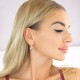 Jewelry Set “Vintage V (Light Chrome)” created with Crystals by Swarovski®