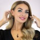 Jewelry Set “Amber II (Jet)” created with Preciosa® crystals