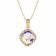 Papuošalų rinkinys moterims „Vintage IV (Aurora Borealis)“ su Swarovski® kristalais