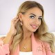 Jewelry Set “Amber II (Light Rose)” created with Preciosa® crystals