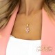 Jewelry Set “Amber II (Light Rose)” created with Preciosa® crystals