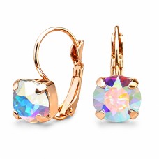 Серьги «Великолепие II (Aurora Borealis)» с кристаллами Swarovski®