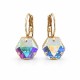 Серьги «Калейдоскоп (Aurora Borealis)» с кристаллами Swarovski®