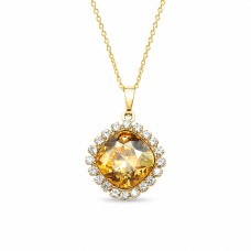 Pakabukas „Glare III (Golden Shadow)“ su Swarovski® kristalais