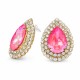 Earrings “Jasmine (Lotus Pink DeLite)” created with Crystals by Swarovski®