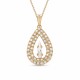 Kaklo papuošalas moterims DiamondSky „Atlantis“ su Swarovski kristalais