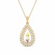 Кулон «Атлантис (Aurora Borealis)» с кристаллами Swarovski®