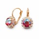 Auskarai „Glory II (Light Siam Shimmer)“ su Swarovski® kristalais