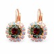 Earrings “Glory II (Vitrail Medium)” created with Crystals by Swarovski®