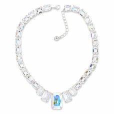 Vestuvinis vėrinys „Modern (Aurora Borealis)“ su Swarovski® kristalais