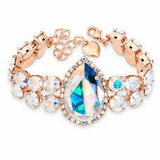 Apyrankė moterims DiamondSky „Celestial Drop II (Aurora Borealis)“ su Swarovski karoliukais