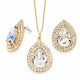 Комплект «Жасмин» с кристаллами Swarovski®