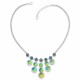Свадебное колье «Вортекс III (Vitrail Medium)» с кристаллами Swarovski®